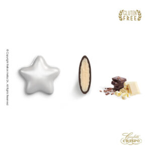 Κουφέτα σχήμα αστέρι με σοκολάτα - Crispo - Χονδρική
