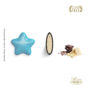 Κουφέτα σχήμα αστέρι με σοκολάτα - Crispo - Χονδρική