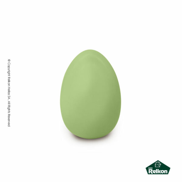 Σοκολατένια πασχαλινά αυγά 300g από λευκή σοκολάτα σε πράσινο χρώμα.