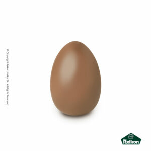 Πασχαλινά αυγά σοκολατένια των 300 γραμμαρίων σε γυμνή μορφή.
